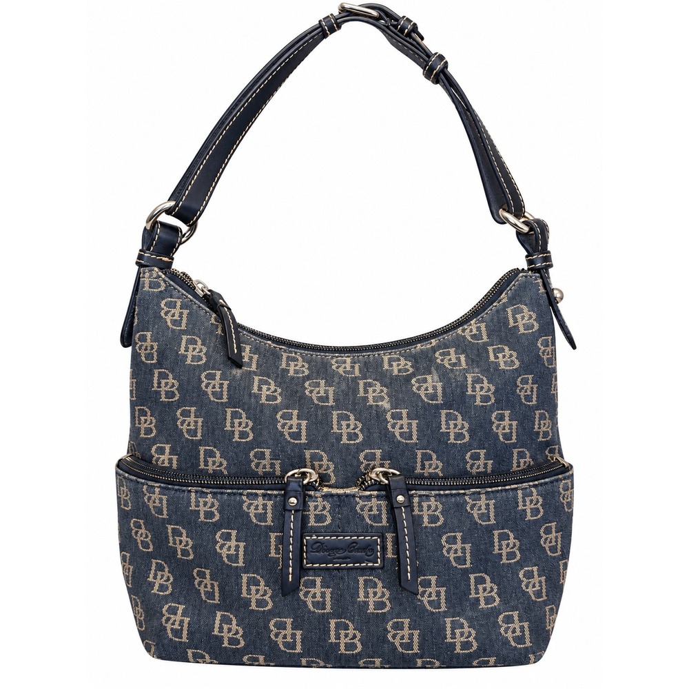 Dooney & Bourke Monogram Jacquard Hobo Bag